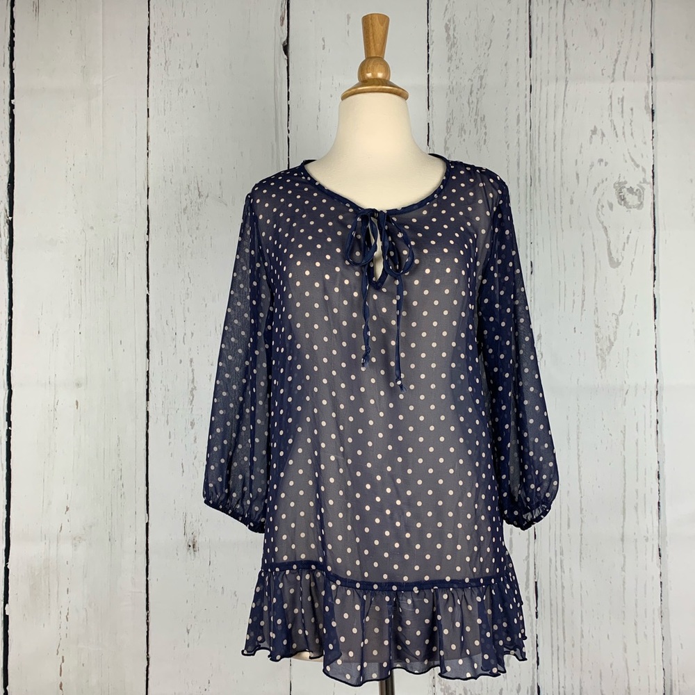 SWEET PEA || Brigitte Peplum Blouse